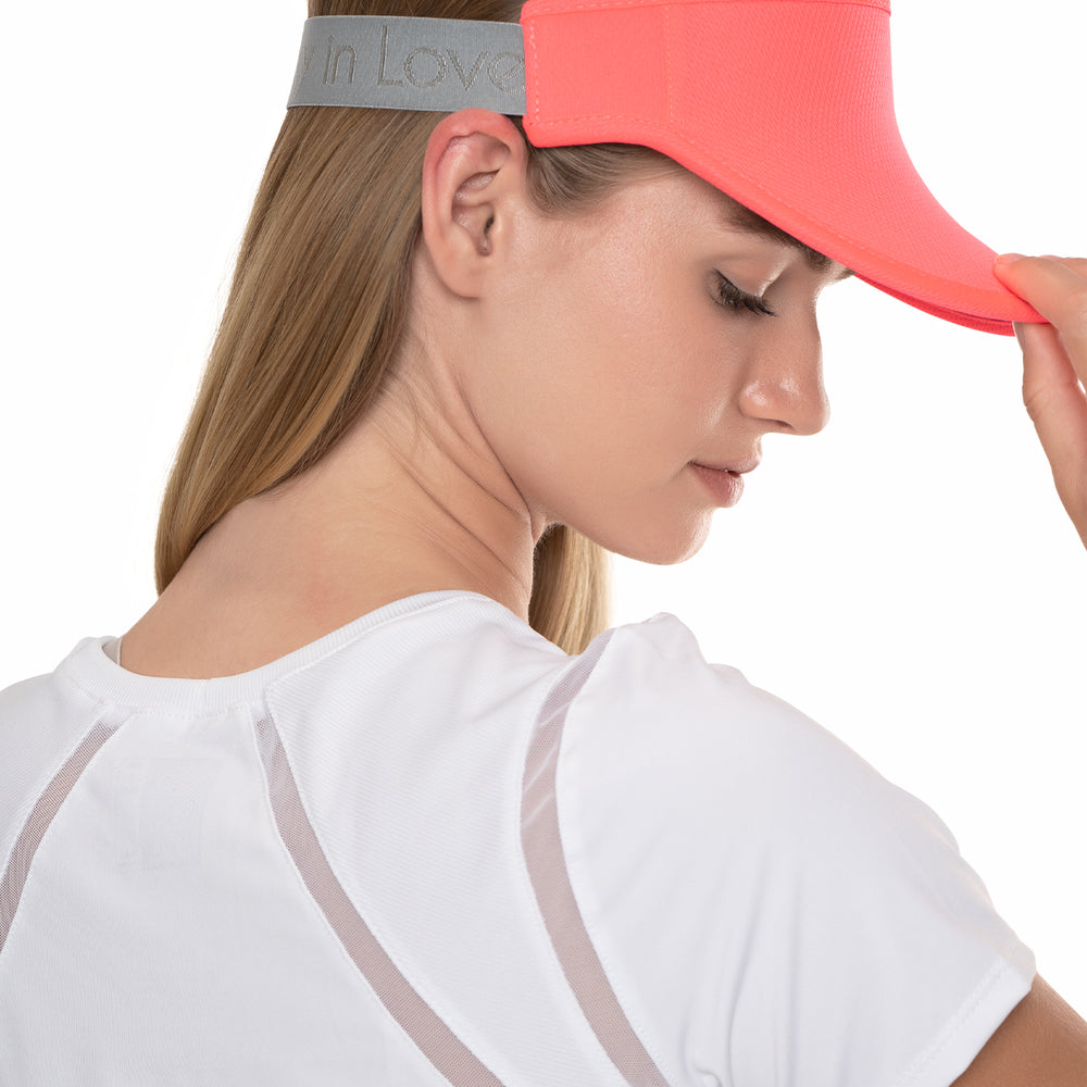 
                      
                        LUCKY LOGO STRETCH VISOR - CORAL CRUSH
                      
                    