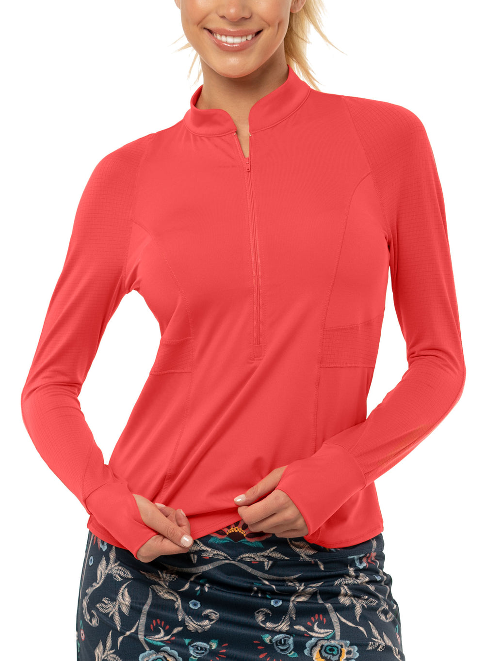 Upbeat 1/4 Zip Long Sleeve